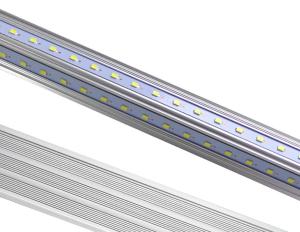 China V Shape Led Channel Lamp Flicker Free PF&gt;0.90 5500k 6000k 270degree factory