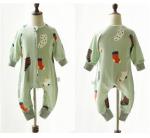 Breathable Printed Baby Sleep Sack Custom Color Softest Baby Pajamas Eco -