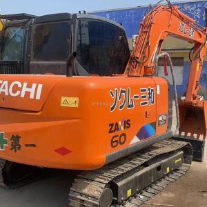 China 6000KG Zx60 Used Hitachi Excavator Original Color Used Hitachi Mini Excavator factory