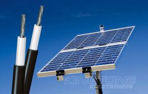 China PVC Nylon THHN Wire Solar Panel Cables with 8AWG 6AWG 4AWG Bare Copper conductor factory