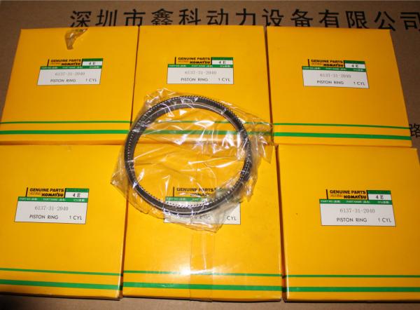 Japan,KOMATSU Diesel engine parts, ring piston for komatsu,6137-31-2040