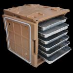 120L Non Electric Food Warmer Cabinet Insulated Plastic Storage Containers