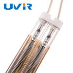 415V IRP Infrared Lamp For Printing , 2500W Twin Tube Infrared Emitters ROHS