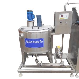 China Chemical Liquid Soap Cosmetic Industry High Shear Mixing Tank with Heating ISO Certified on sale