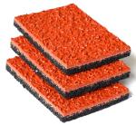 Tartan Rubber Running Track Runway Sandwich Running Track Playground