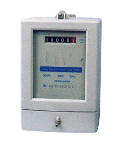 China DDS155 Single Phase Watt Hour Meter Anti Tamper Digital Static Electric Meter factory