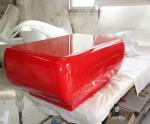 Painting Surface Fiberglass Tractor Parts Agricultural FRP Tractor Engine Cover