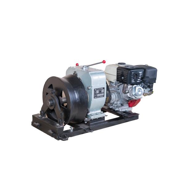 5 Ton Cable Capstan Winch Threading Machine With LIFAN Gasoline Engine