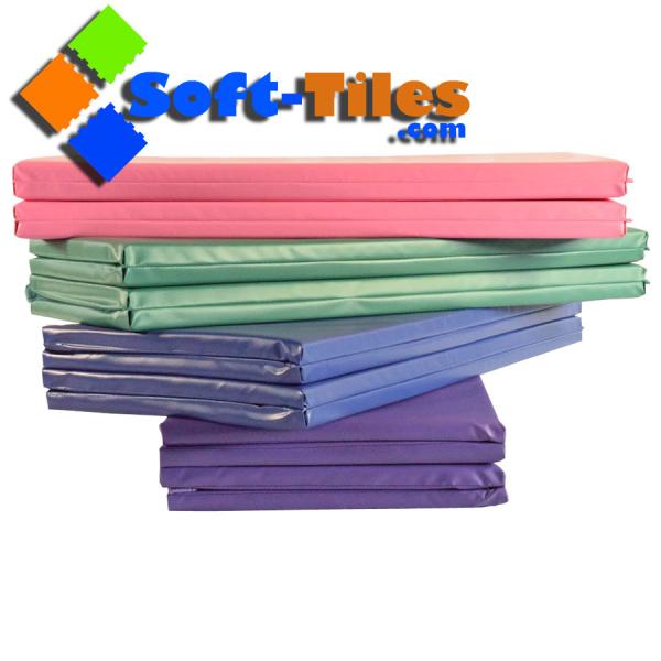 China 3.5cm 5cm Thickness 10LBS Pvc Foldable Gym Foam Mat factory