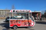 Electric Lightweight Wasp 3-wheeled Food Truck CE Certified and 3-wheeled Design