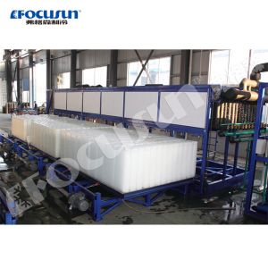 25 Tons Daily Capacity Block Ice/Hielo en Bloque Machine with High Speed and