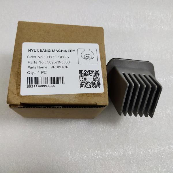 Aftermarket Komatsu Parts Resistor 582670-3500 DK582670-3500 233-19-00011 For