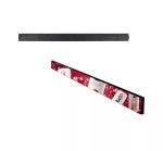 P0.9mm Ultra Thin Shelf LED Advertising Display 600X60X20mm Waterproof 3840Hz