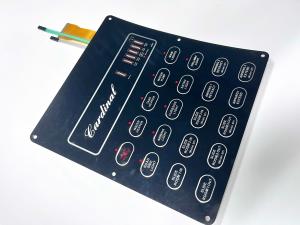 China 1.0MM ZIF Connector Embedded Industrial Membrane Switches For Hairdressers factory