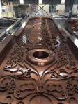 304 MBT Stainless Steel Room Divider Slit Edge For Kitchen Decoration