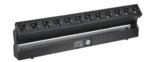 China DMX512 12X40W LED Wall Washer Light Rotation Roll Effect factory