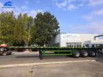 12R22.5 12pc Tires Flatbed Container Trailers With Fuwa Axle