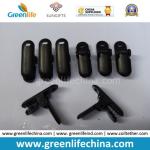 Small Size Black Plastic ID Badge Clip Can Print Logo
