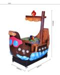 Frog Hamster Game Machines For Kids Coin Operated Arcade L2400* W 1000*x H1830mm