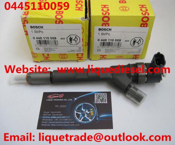 BOSCH Common Rail injector 0445110059 / 0 445 110 059 Chrysler 05066 820AA / VMI