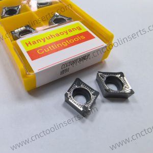 Standard CNC Turning Insert, Uncoated, CCGT09T308LY - Suitable for Aluminum