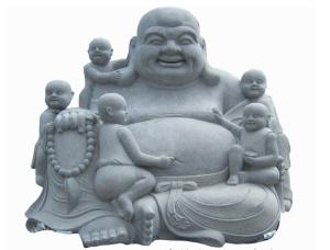 China Chinese Buddha Large White Sitting Buddha Statue (YKBH-02) factory