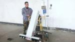 Foldable Consumption 394g/KWH Rice Collecting Machine Bearing Strong