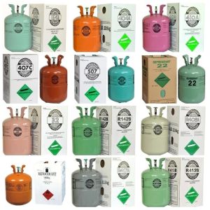 Customize 11.3kg R410A Refrigerant Gas Air Conditioning Refrigerant Gas