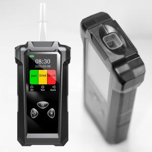 China Mr Black 6 Police Alcohol Breathalyzer Machine Instant Response Time factory