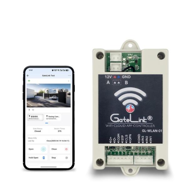Remote WiFi Unlocking Courier Reception Scenario Visual Access Control Solution