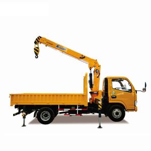 China Construction 3.2T Truck Mounted Crane With 11m Max. Lifting Height Hydraulic Pump factory
