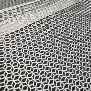 China 1.0mm Perforated Aluminum Mesh Durable Perforated Metal Mesh Sheet factory