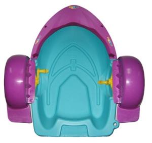 China Mini Hand Water Inflatable Toy Boat Swimming Pool Plastic Paddle Boat factory