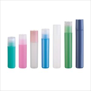 China Round Essential Plastic Roll On Bottle PP Metal Ball Empty Perfume Roller Bottles factory