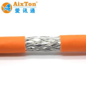 China Solid Copper Cat7 SFTP Ethernet Cable 500ft Blue PVC Sheathed SFTP LAN Communication Cable factory