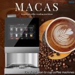 Espresso Commercial Coffee Vending Machine With Cash / Mobile Payment / Coin