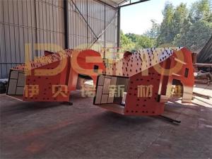 China Cast Iron Ceramic Lined Equipment Alumina Ceramic Chute ISO Certificate factory