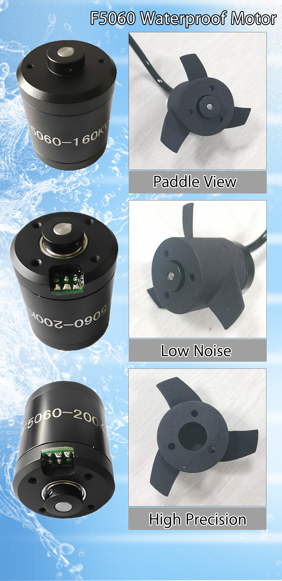 Customized Micro Brushless Motor Anti Rust For Swimming Pool