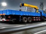 Versatile Cargo Truck Mounted Crane Efficient Lifting Transport Stability For