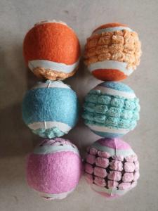 China Rubber pet ball toys ball chew toys 2.5inch factory