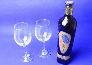 China Handmade Modern Quartz Clear Lead Free Crystal Red Wine crystal singing red wine glass ,custom glass goblet factory