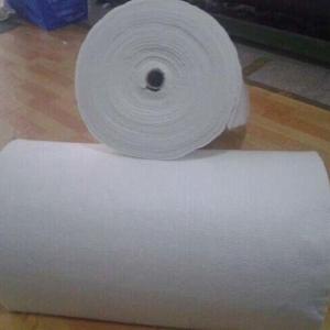China White color 3mm thickness fiberglass needle mat for insulation factory