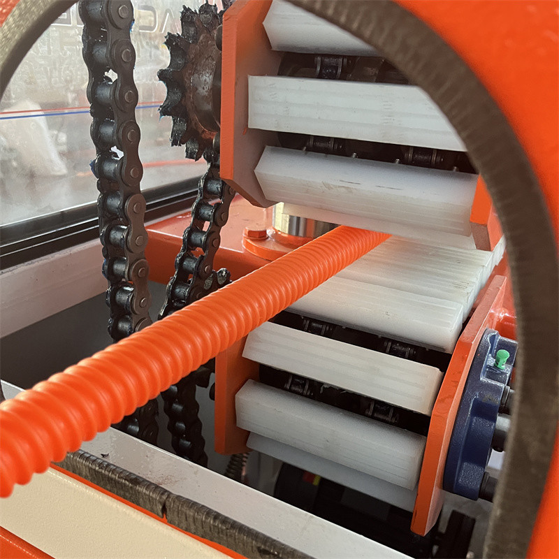 Single Screw Plastic Extrusion Machinery Electric Power HDPE PE Extrusion Production Line