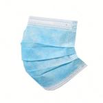 Eco Friendly 3 Ply Disposable Face Mask Non Woven High Breathability