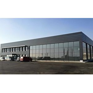 Q235B Q355B Sturdy Metal Structure Construction ASTM A36 Wind Resistant