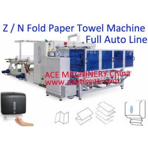 Automatic Z Fold Paper Towel Machine With Auto Transfer System