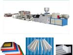 UPVC / PVC Single Screw Plastic Extruder Corrugated / Waved Roofing Sheets