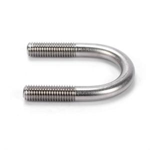 China Stainless Steel 304 M30 18 8 Round Bend U Bolt factory