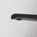 210mm Width Basin Mixer Faucet Hot Cold Water Black Brass Faucet Restroom