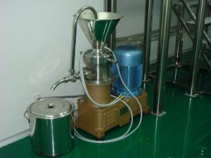 China Colloid Mill for Liquid Materials Pharmaceutical / Food / Cosmetic Industries factory